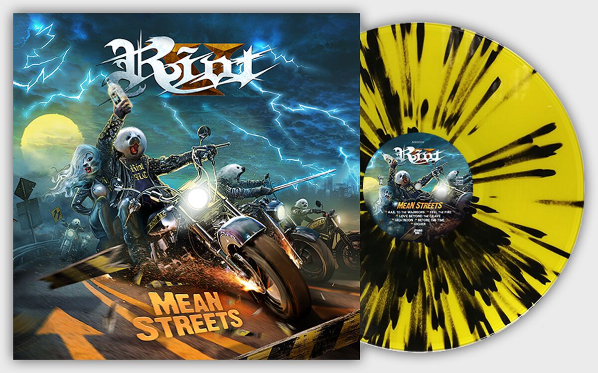 Mean streets von Riot V - LP (Coloured, Limited Edition, Standard) von Riot V