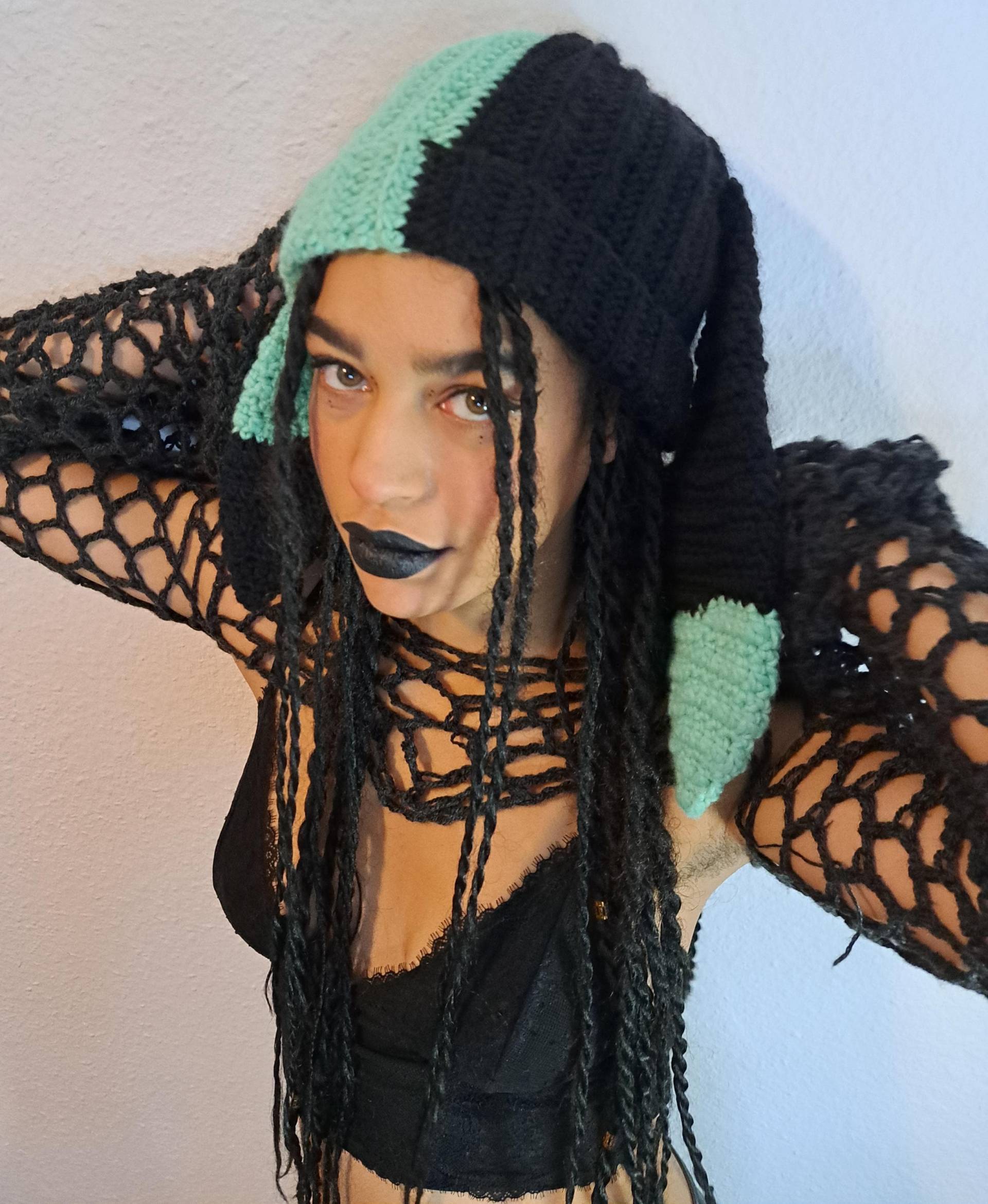 Mütze Mit Ohren von RiotCreationsCrochet