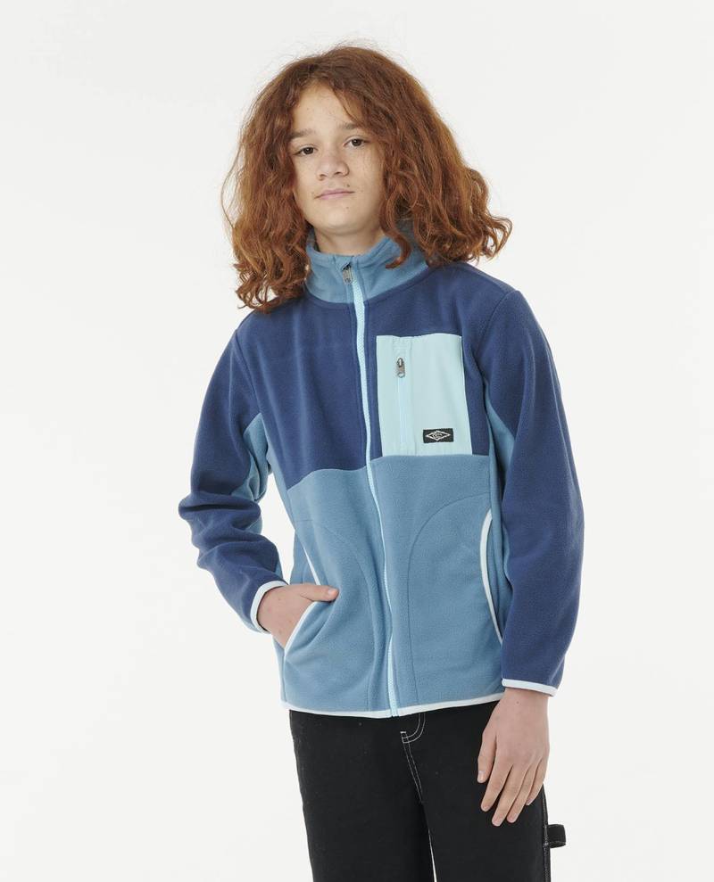 Fleecejacke mit Reißverschluss RAW ENERGY BLOCK für Kinder RIP CURL von Rip Curl