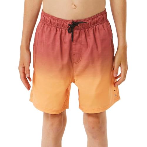 RIP CURL Herren Fade Volley Schwimm-Slips, orange, 12 Jahre von Rip Curl
