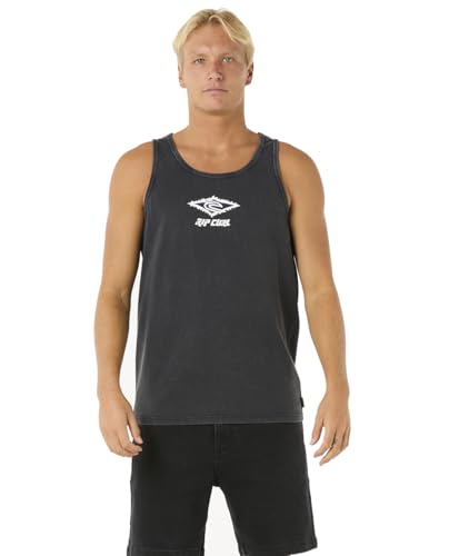 Rip Curl Herren Muscle Tank Top T-Shirt, Schwarz, L von Rip Curl