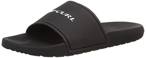 RIP CURL Side Slide Open Toe Herren-Flops, Schwarz Flipflop, 41 EU von Rip Curl