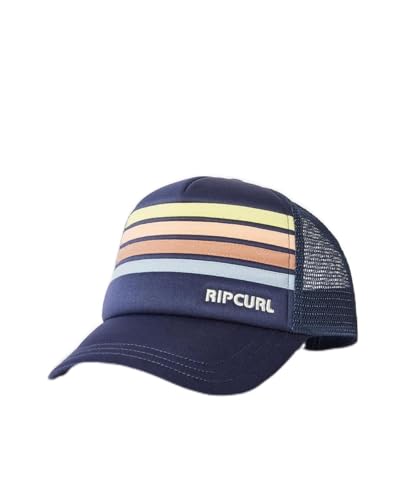 RIP CURL Trucker-Kappe für Kinder, gemischtes gebogenes Visier, verstellbar, Snapback, navy, Einheitsgröße von Rip Curl