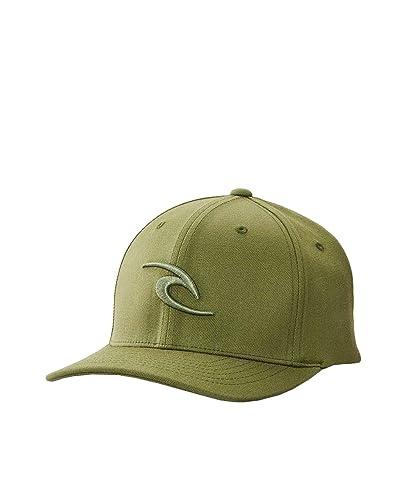 Rip Curl 6 Panel Flexfit Curve Cap ~ Tepan Flexfit gedecktes Grün von Rip Curl