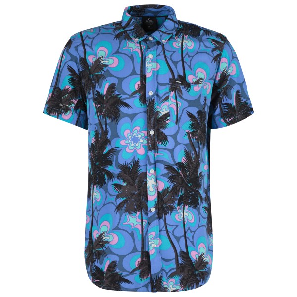 Rip Curl - Barrel Killa S/S Shirt - Hemd Gr L;M;S;XL;XXL blau;grau von Rip Curl