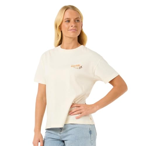 Rip Curl Cala Vadella Relaxed Short Sleeve T-Shirt M von Rip Curl