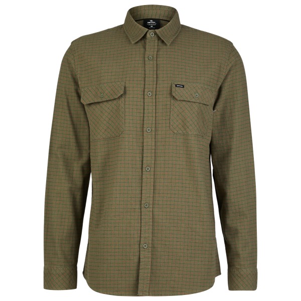 Rip Curl - Classic Surf Checked In Flanne - Hemd Gr S oliv von Rip Curl