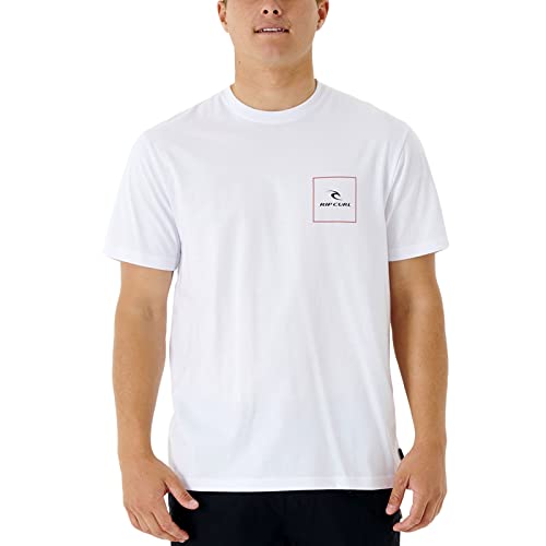 Rip Curl Cotton SS T-Shirt ~ Corp Icon weiß von Rip Curl