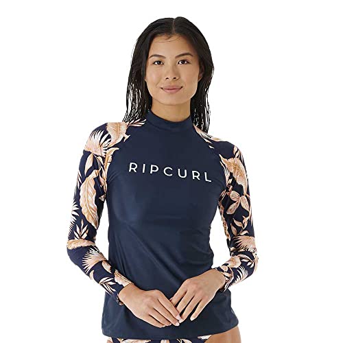 Rip Curl Damen Always Summer LS Rashguard - Navy, Marineblau, XL von Rip Curl