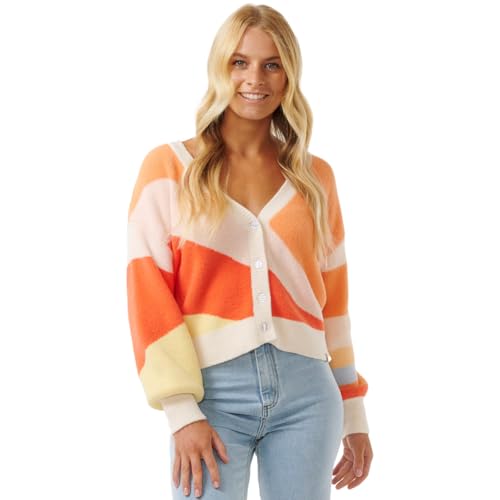Rip Curl Damen Cardigan HIGH Tide Knit Cardigan, Größe:XS, Farben:Multico Rip Curl Damen Cardigan HIGH Tide Knit Cardigan, Größe:XS, Farben:Multico von Rip Curl