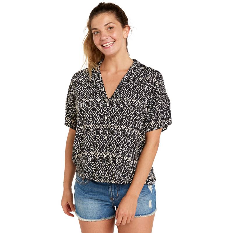 Rip Curl Damen Kurzarmhemd IKAT GEO SHIRT von Rip Curl