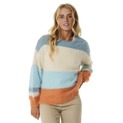 Rip Curl Damen Strickpullover Sunrise Sessions, Größe:S, Farben:Light Blue von Rip Curl