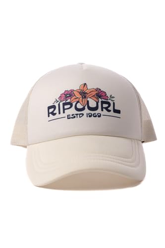 Rip Curl Damen-Trucker-Cap, Leichte und Atmungsaktive Baseballkappe aus Mesh mit Verstellbarem Snapback und Gebogenem Schirm für Sonnenschutz Rip Curl Damen-Trucker-Cap, Leichte und Atmungsaktive Baseballkappe aus Mesh mit Verstellbarem Snapback und Gebogenem Schirm für Sonnenschutz von Rip Curl