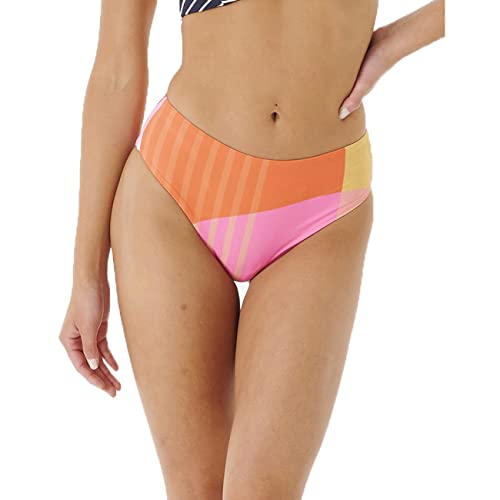 Rip Curl Damen Women's Day Break Mid Rise Good Bikini Orange M von Rip Curl