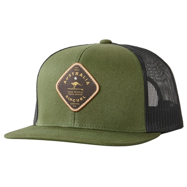 Rip Curl - Destinations Trucker - Cap Gr One Size oliv von Rip Curl