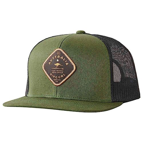 Rip Curl Destinations Trucker Cap One Size, Olivgrün, Einheitsgröße von Rip Curl