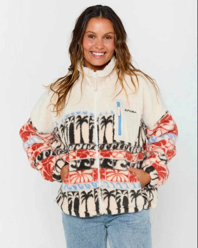 Rip Curl Fleecejacke Oceanic Fleece mit Reißverschluss Wärmend von Rip Curl