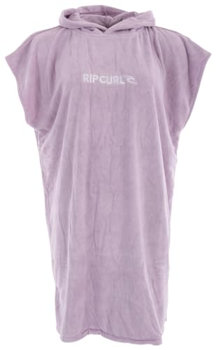 Rip Curl Girls Classic Surf Hooded Towel Changing Robe/Poncho 00CGTO - Lilac Size - L von Rip Curl
