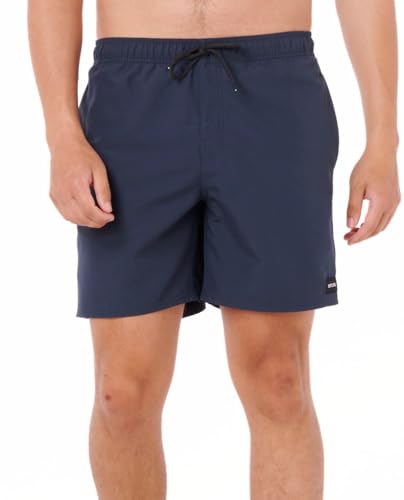 Rip Curl Herren 17" Volley Elastic Waist Swim Trunks with Fast-Drying Stretch Fabric and Pockets Boardshorts, Marineblau, XXL von Rip Curl