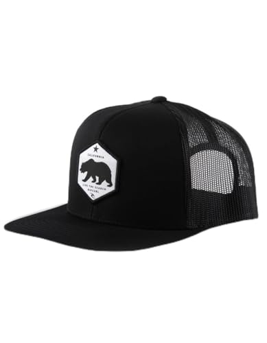 Rip Curl Herren California HWY Trucker Hat Baseballkappe, Schwarz, Einheitsgröße von Rip Curl