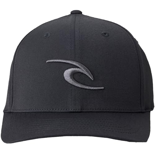 Rip Curl Herren Cap TEPAN 2.0 Flexfit, Größe:OneSize, Farben:Black von Rip Curl