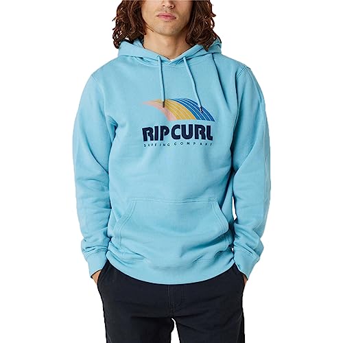 Rip Curl Herren Hoodie Hey Mama Print, Größe:L, Farben:Dusty Blue von Rip Curl