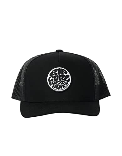 RIP CURL Herren Icons Trucker Hat Baseballkappe, schwarz/weiß, Einheitsgröße von Rip Curl