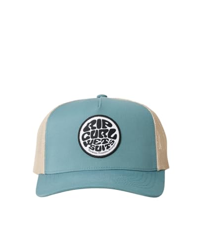 Rip Curl Herren Icons Trucker Hat, Mesh Back Cap Snapback for Men, Adjustable Baseballkappe, Blau (Bluestone), Einheitsgröße von Rip Curl