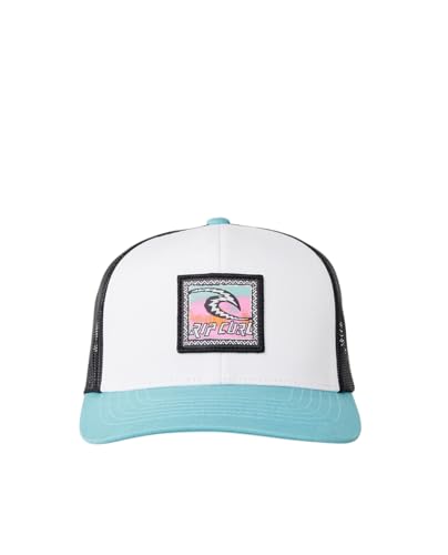 Rip Curl Herren Icons Trucker Hat, Mesh Back Cap Snapback for Men, Adjustable Baseballkappe, Blue Lagoon Custom Curve, Einheitsgröße Rip Curl Herren Icons Trucker Hat, Mesh Back Cap Snapback for Men, Adjustable Baseballkappe, Blue Lagoon Custom Curve, Einheitsgröße von Rip Curl