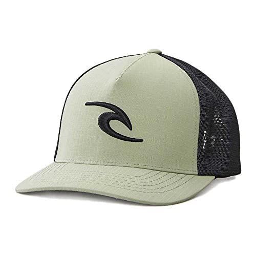 Rip Curl Herren Icons Trucker Hat, Mesh Back Cap Snapback for Men, Adjustable Baseballkappe, Hellgrün, Einheitsgröße von Rip Curl