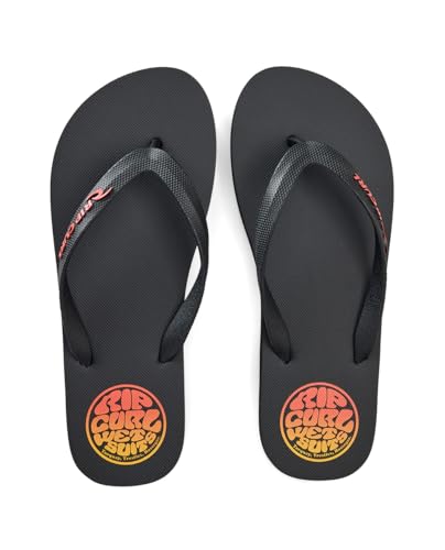 Rip Curl Herren Icons of Surf Bloom Flip-Flop Sandale, Schwarz/Orange, 48.5 EU Rip Curl Herren Icons of Surf Bloom Flip-Flop Sandale, Schwarz/Orange, 48.5 EU von Rip Curl