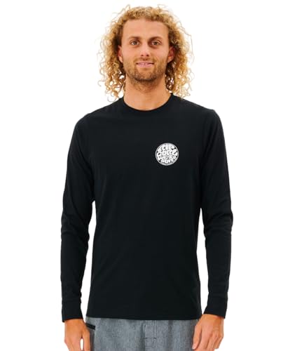 Rip Curl Herren Icons of Surf Langarm-Rashguard LSF 50+, lockere Passform von Rip Curl