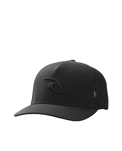 Rip Curl Herren Ikonen Trucker Baseballkappe, Tepan Black, Einheitsgröße von Rip Curl