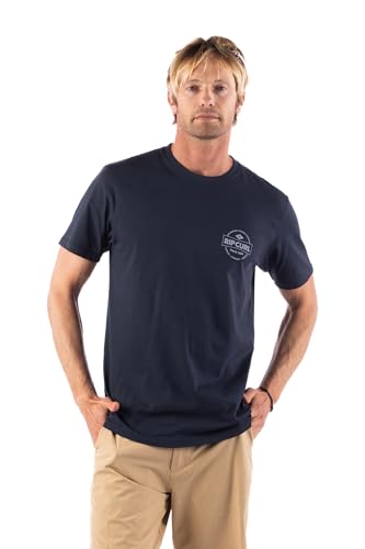 Rip Curl - Herren Kurzarm-T-Shirt mit Rundhals, Standard-Passform Rip Curl - Herren Kurzarm-T-Shirt mit Rundhals, Standard-Passform von Rip Curl