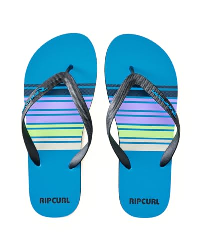 Rip Curl Herren Surf Revival Bloom Flip-Flop Sandalen, Blau (Caribbean Blue), 46 EU von Rip Curl