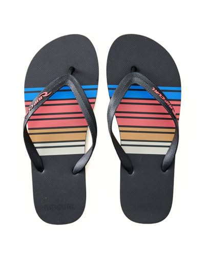 Rip Curl Herren Surf Revival Bloom Flip-Flop Sandalen, Verwaschenes Schwarz, 43 EU von Rip Curl