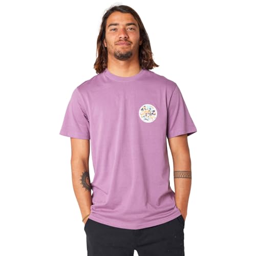 Rip Curl Herren T-Shirt Passage, Größe:S, Farben:Dusty Purple von Rip Curl