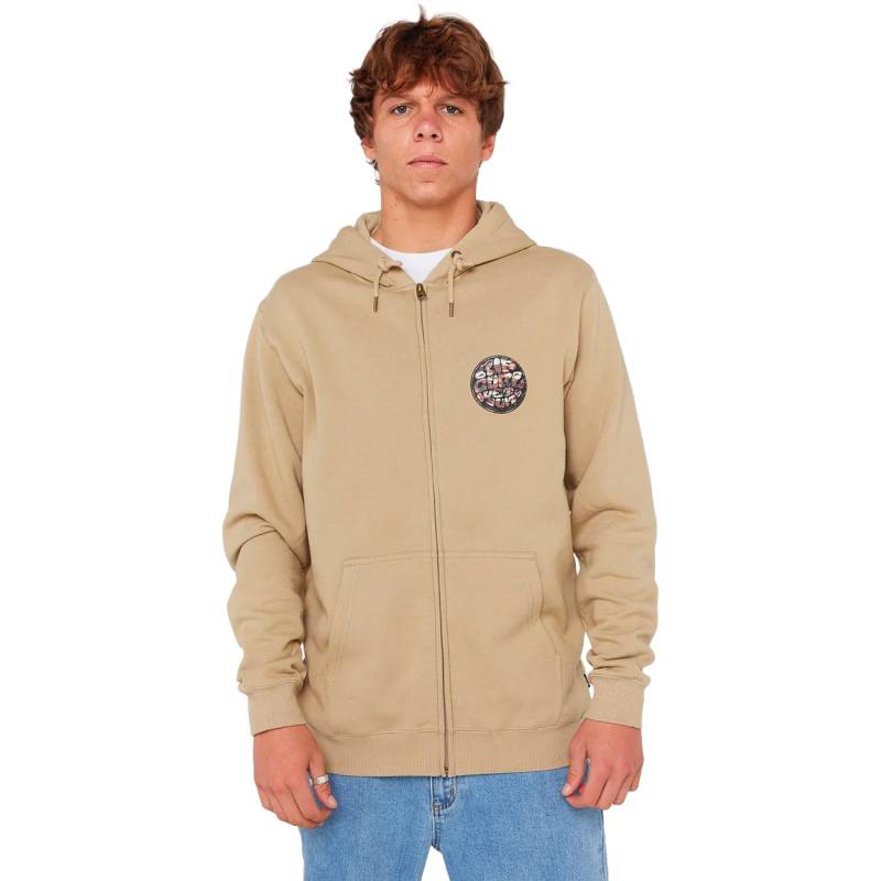 Rip Curl Herren Zip Hoodie WETTIE PASSAGE ICON ZIP THRU von Rip Curl