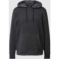 Rip Curl Hoodie in Melange-Optik Modell 'CRESCENT' in Dunkelgrau Melange, Größe M von Rip Curl