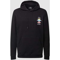 Rip Curl Hoodie mit Känguru-Tasche in Black, Größe L von Rip Curl