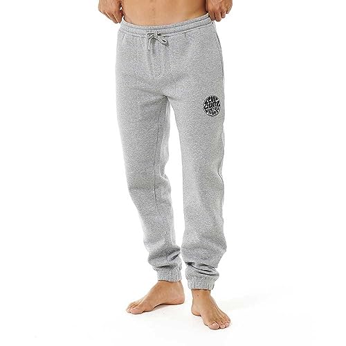 Rip Curl Herren Icons of Surf Track Sweatpants Trainingshose, Grau Marle, X-Groß von Rip Curl