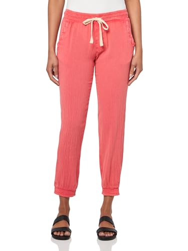 Rip Curl Klassische Surf-, lässige Stretch-Strandhose für Damen, Rot ausgewaschen, Groß von Rip Curl