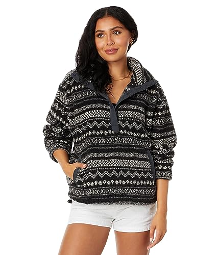 Rip Curl La Isla Polar Fleece - Washed Black von Rip Curl