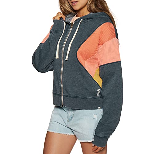 Rip Curl Melting Waves Zip Through, navy, X-Large von Rip Curl