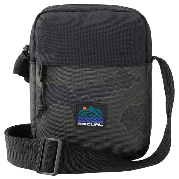 Rip Curl - No Idea Pouch Search Camo - Umhängetasche Gr One Size grau/schwarz von Rip Curl