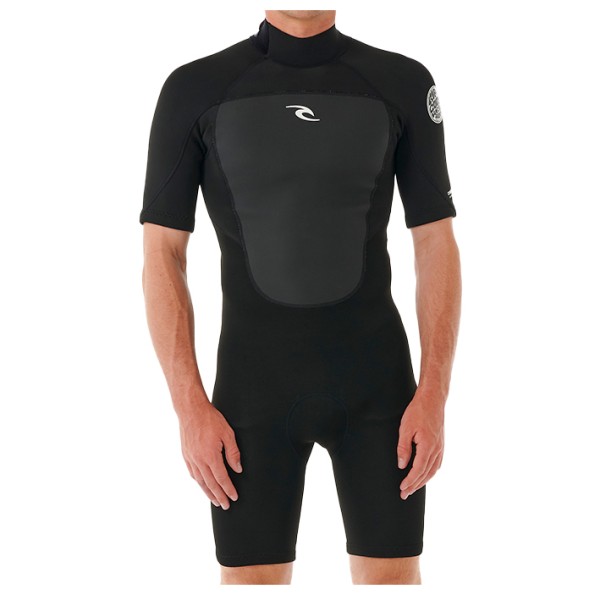 Rip Curl - Omega 2 mm Back Zip Spring - Neoprenanzug Gr L;M;S;XL;XXL schwarz von Rip Curl