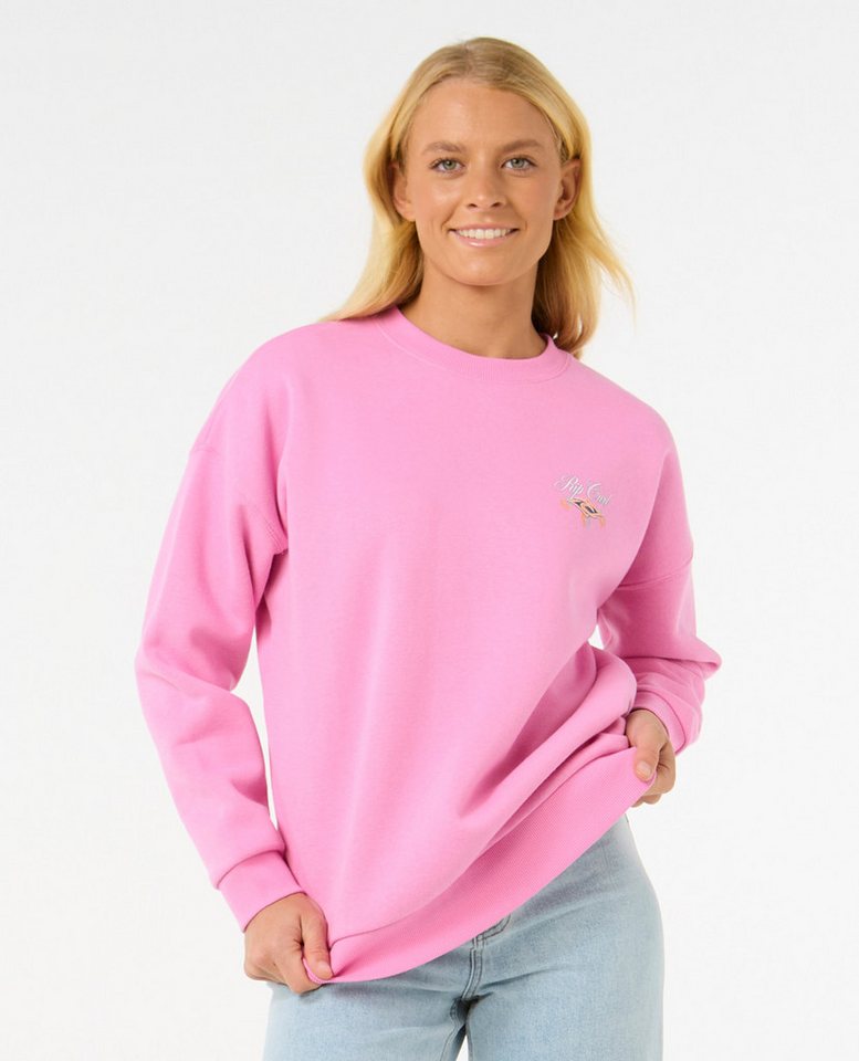 Rip Curl Rundhalspullover Pullover Heritage Hibiscus – Klassisch & Stylisch von Rip Curl