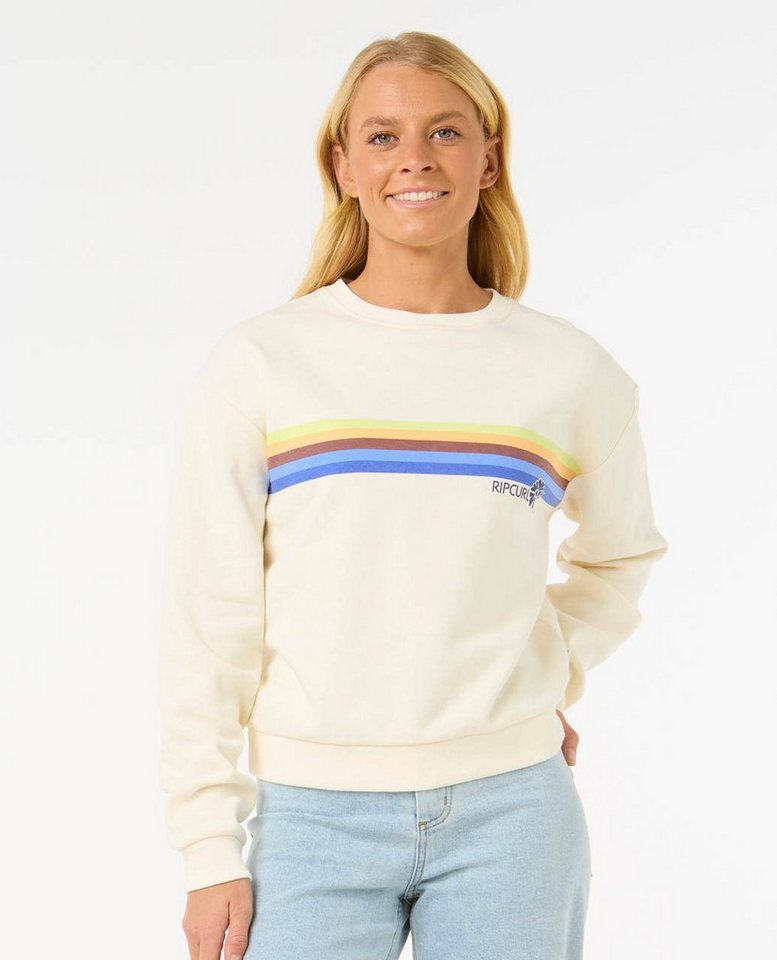 Rip Curl Rundhalspullover Pullover mit Rundhalsausschnitt Surfarama von Rip Curl