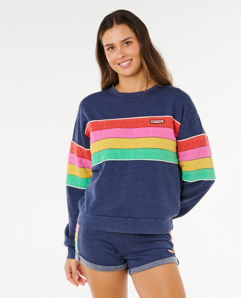 Rip Curl Rundhalspullover Rip Curl Surf Revival Relaxed Crew Fleece von Rip Curl