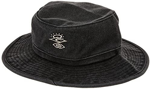 Rip Curl Searchers Hut mit mittlerer Krempe, gewaschen, Schwarz, Verwaschenes Schwarz, L/XL von Rip Curl